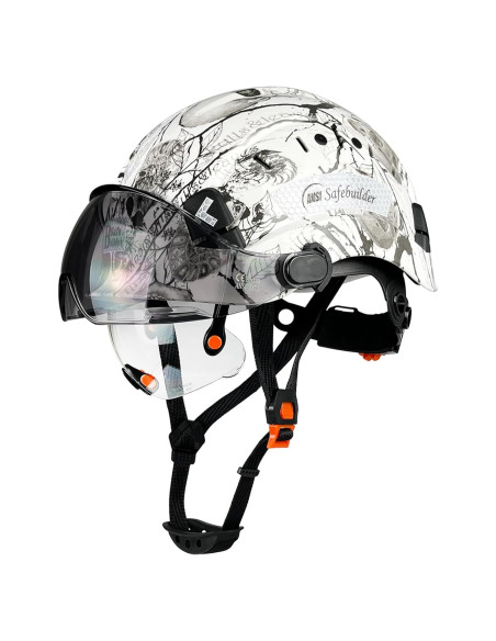 Casco de Seguridad SAFEBUILDER CR06 con 2 Visores Ajustables Casco de Seguridad SAFEBUILDER CR06 con 2 Visores Ajustables