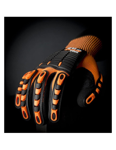 Guantes de Trabajo Cordova 7734 TPR Alta Visibilidad XL