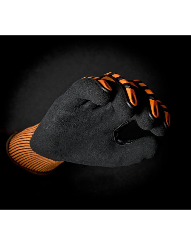 Guantes de Trabajo Cordova 7734 TPR Alta Visibilidad XL