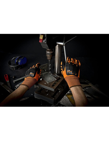 Guantes de Trabajo Cordova 7734 TPR Alta Visibilidad XL