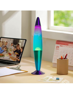 Lámpara Aurora Libubow 40 cm 2 Bombillas Luz Nocturna 2