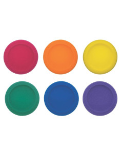 Set de Discos de Espuma Champion Sports 6 Colores 22,86 cm