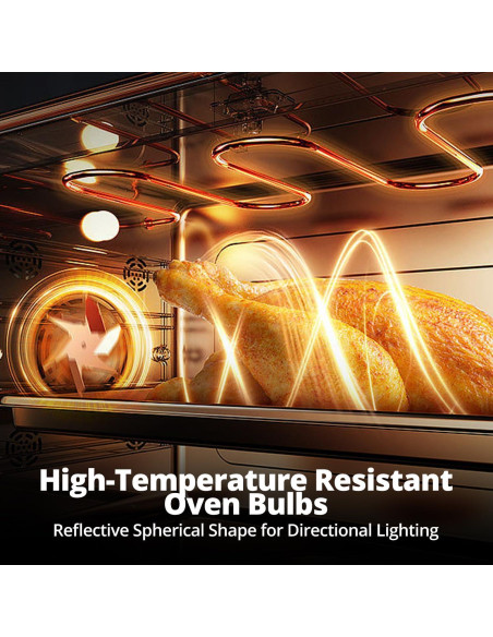 4 Bombillas Reflector R39 40W E17 para Lámparas de Lava