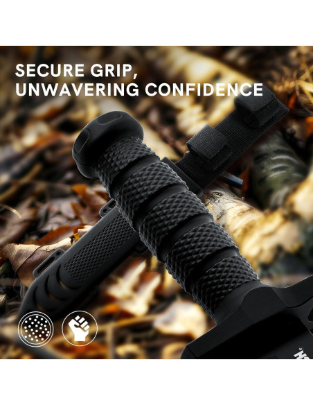 Cuchillo de Caza Dispatch 30.48 cm Hoja Fija Antideslizante