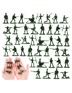 100 Soldados de Juguete del Ejército RoundFunny 2.54-3.81 cm