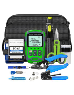 Kit de herramientas FTTH SAIVXIAN con cortador y medidor