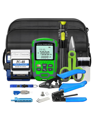 Kit de herramientas FTTH SAIVXIAN con cortador y medidor
