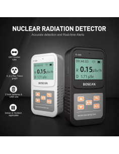 Contador Geiger BOSEAN FS-600 Medidor Radiación Nuclear 2