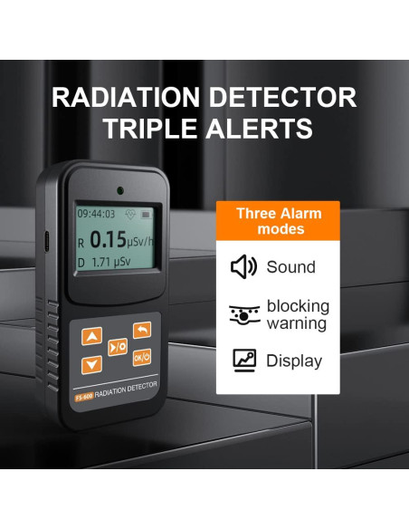 Contador Geiger BOSEAN FS-600 Medidor Radiación Nuclear