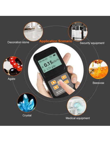 Contador Geiger BOSEAN FS-600 Medidor Radiación Nuclear