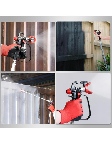 Pistola de Pintura Airless AEROPRO 820-BLACK 3600PSI