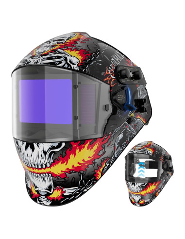 Casco de Soldadura ARCCAPTAIN Plegable con Oscurecimiento Automático