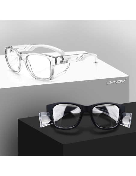 Gafas de Seguridad UKNOW - Antivaho y UV - ANSI Z87.1