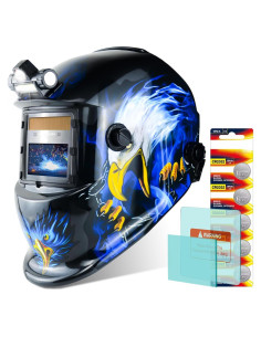 Casco de Soldadura TRQWH HD80 Solar Automático 9-13