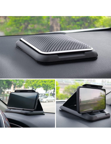 Soporte para Teléfono de Coche Moioee Antideslizante Universal