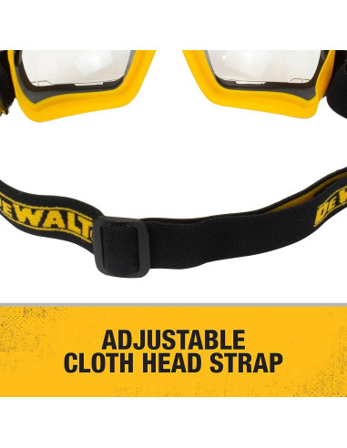 Gafas de seguridad DEWALT DPG84 claras antiempañante