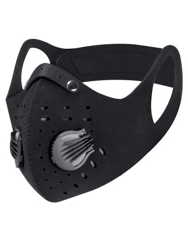 Máscara Facial PISIQI Reutilizable Ajustable para Deportes