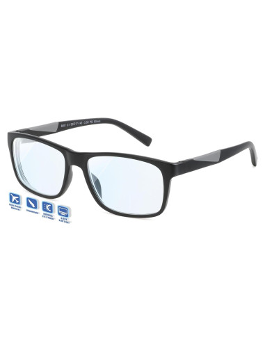 Gafas de Distancia Jcuangr con Bloqueo de Luz Azul - Negro