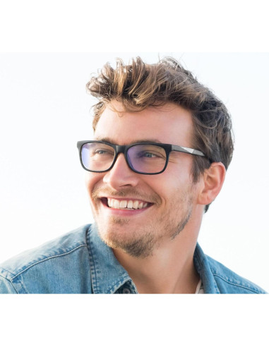 Gafas de Distancia Jcuangr con Bloqueo de Luz Azul - Negro