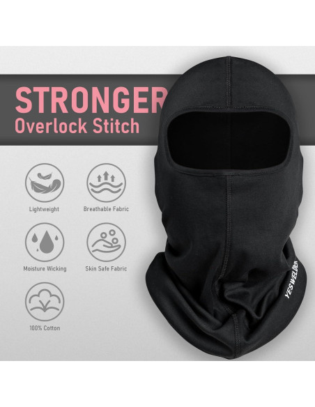 Gaiter de Cuello YESWELDER Resistente al Fuego para Soldadores