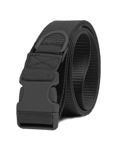 Cinturón Táctico CamGo Ajustable Nylon 70-120 cm Negro