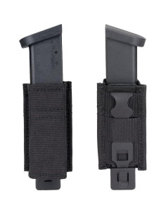 Pouch de Mag IDOGEAR Doble 9mm Molle Liberación Rápida 2