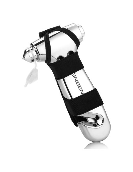 Rompedor de Ventanas SINSEN Martillo de Seguridad 3-en-1