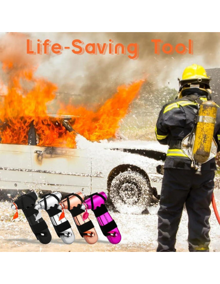 Rompedor de Ventanas SINSEN Martillo de Seguridad 3-en-1