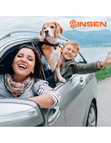 Rompedor de Ventanas SINSEN Martillo de Seguridad 3-en-1