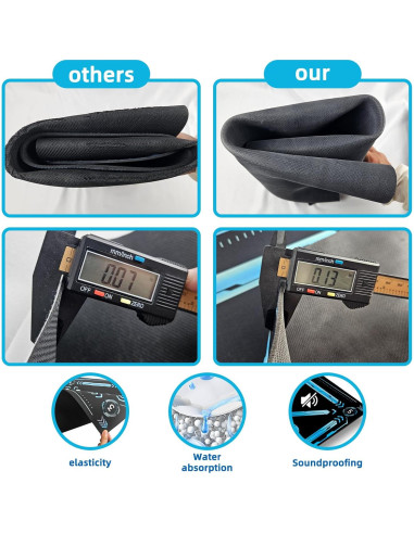 Alfombrilla de Entrenamiento ZVD para Fútbol 90x60 cm Antideslizante