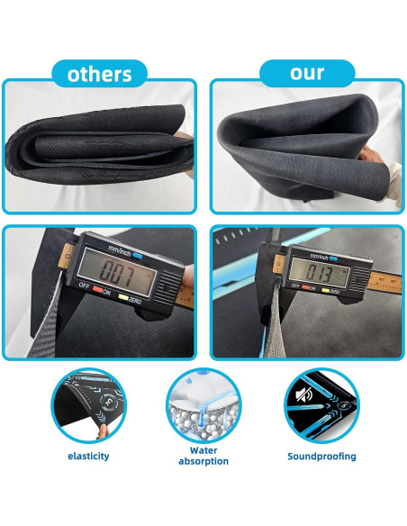 Alfombrilla de Entrenamiento ZVD para Fútbol 90x60 cm Antideslizante