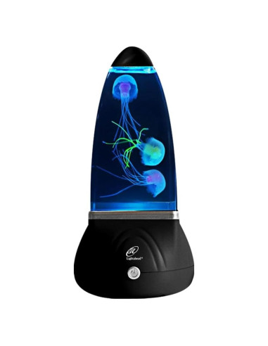 Lámpara Acuática Sensorial Lightahead Mini Medusa 7 Colores