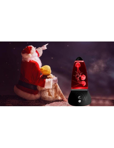 Lámpara Acuática Sensorial Lightahead Mini Medusa 7 Colores