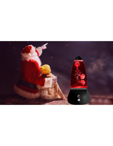 Lámpara Acuática Sensorial Lightahead Mini Medusa 7 Colores