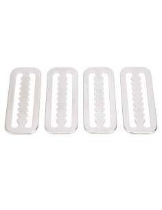 Retenedor de Cinturón de Peso XHIKOWAT 4 Piezas Acero Inoxidable