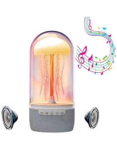 Altavoz Bluetooth FOTN Medusa con Luz Nocturna 7 Colores 2