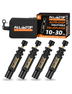 Kit Desinflador de Neumáticos ALL-TOP 4 Piezas Auto-Stop 10-30 PSI