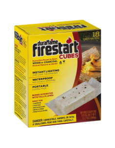 Encendedores de Fuego Duraflame Firestart CUBES 18 Piezas