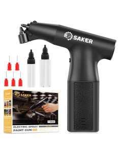 Pistola de Pintura Eléctrica Saker Portátil 0.5mm para DIY