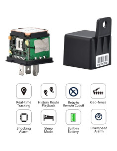 Rastreador GPS SinoTrack ST-907L 4G con Alarma y Control 2