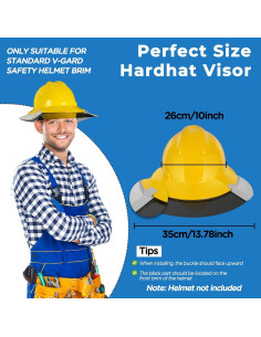 Sombra para Casco Duro Lenporl L04231004 Reutilizable 2