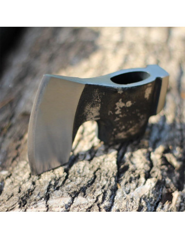 Hacha forjada AKBFOX 8.2 cm acero al carbono alta resistencia