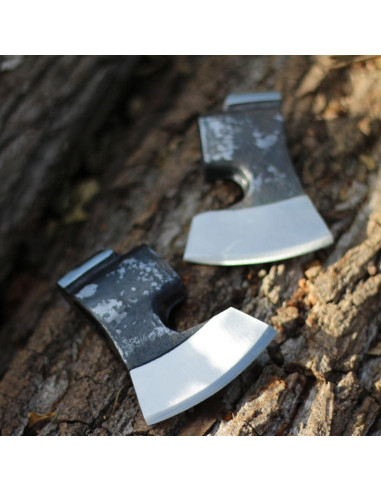 Hacha forjada AKBFOX 8.2 cm acero al carbono alta resistencia