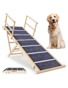 Rampa Plegable para Perros TOCRETOARE 162.56 cm Antideslizante