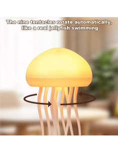 Lámpara de Medusas LANXUD DWE9 RGB Recargable Táctil 2