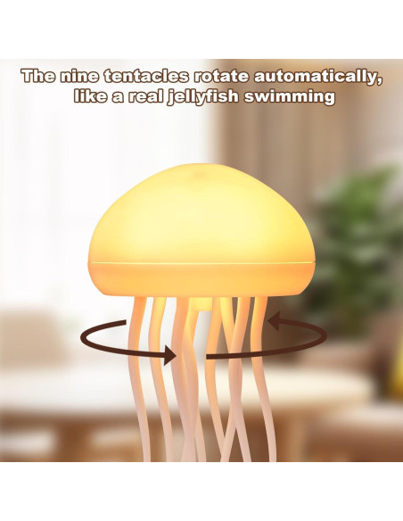 Lámpara de Medusas LANXUD DWE9 RGB Recargable Táctil