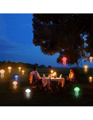 Lámpara de Medusas LANXUD DWE9 RGB Recargable Táctil