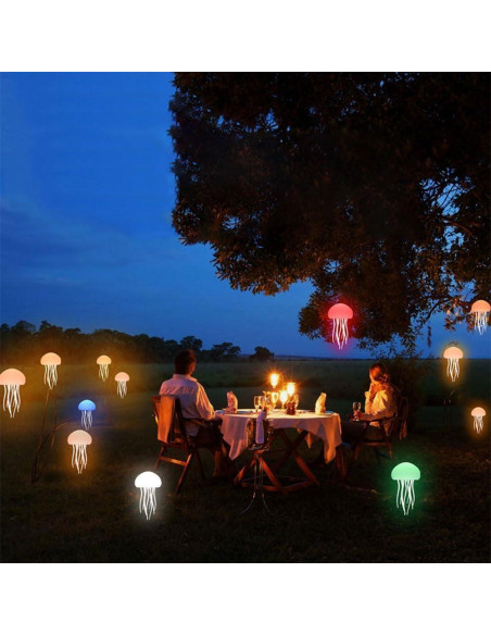 Lámpara de Medusas LANXUD DWE9 RGB Recargable Táctil