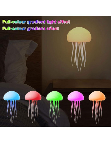 Lámpara de Medusas LANXUD DWE9 RGB Recargable Táctil