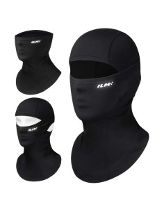 Máscara Facial Balaclava ILM FM01 para Motocicleta Negra